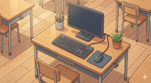 PCも各事業所10台ずつ用意しているので、訓練環境はバッチリです。